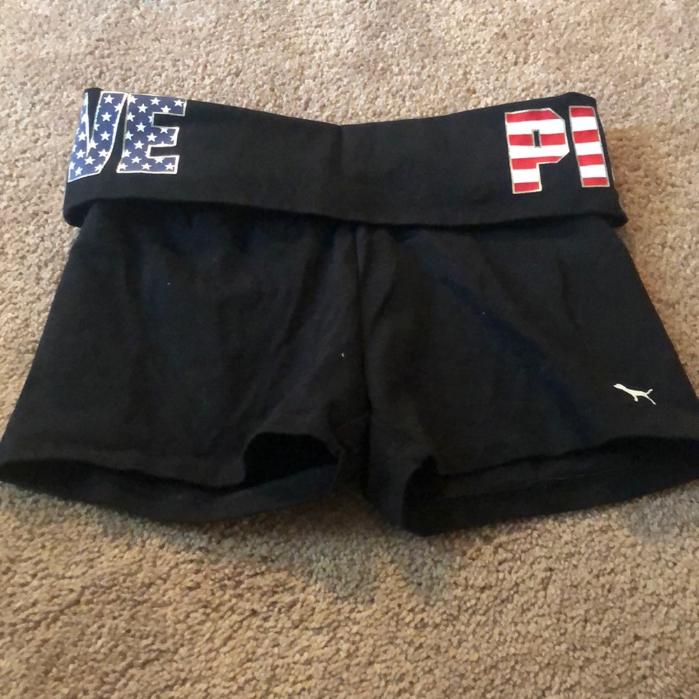 Like new. Pink Victoria Secret Yoga